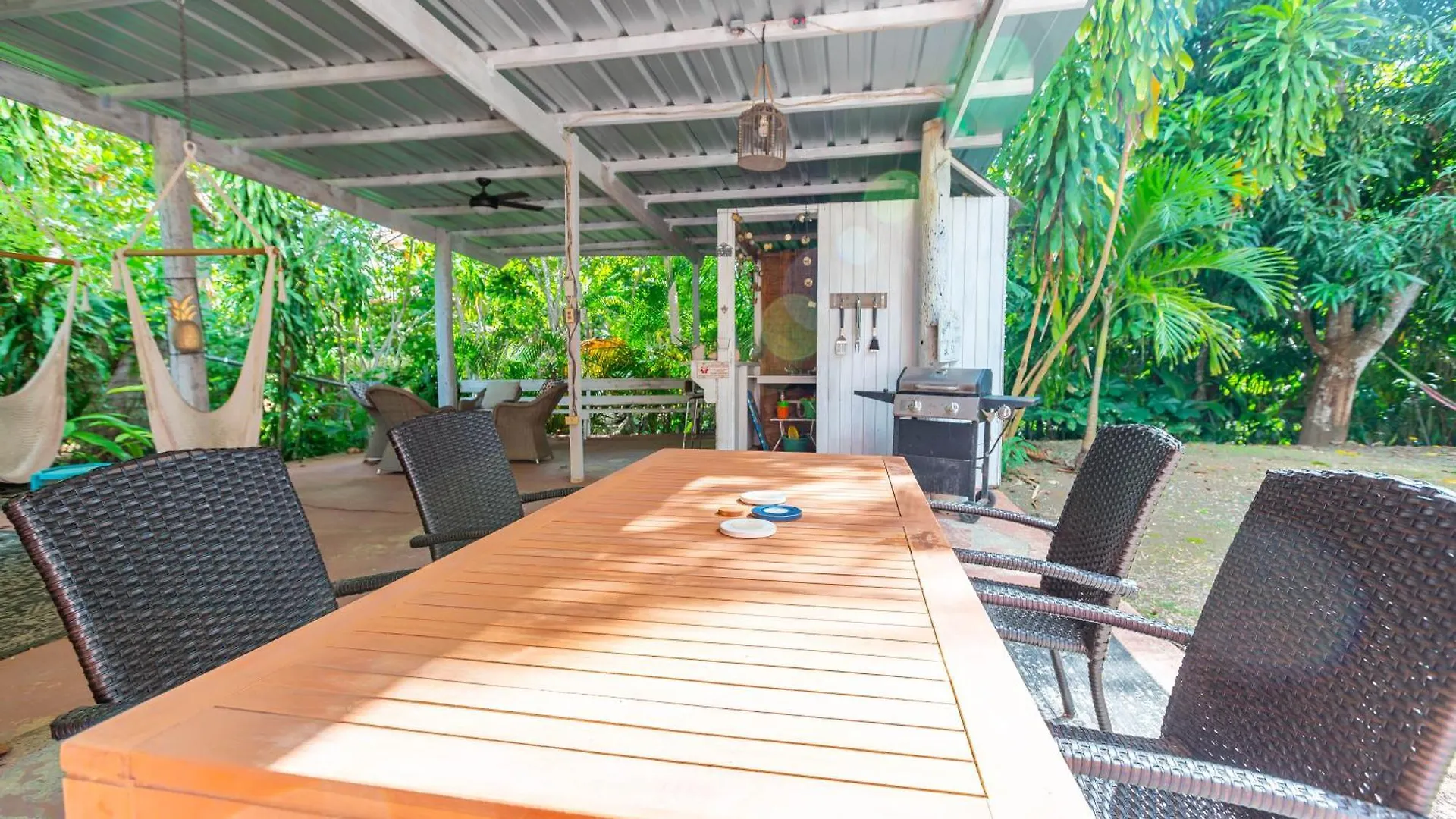 Dom wakacyjny 3 Bedroom Retreat In Rincon Casa Pina Suave, Rustic With Yard & Patio