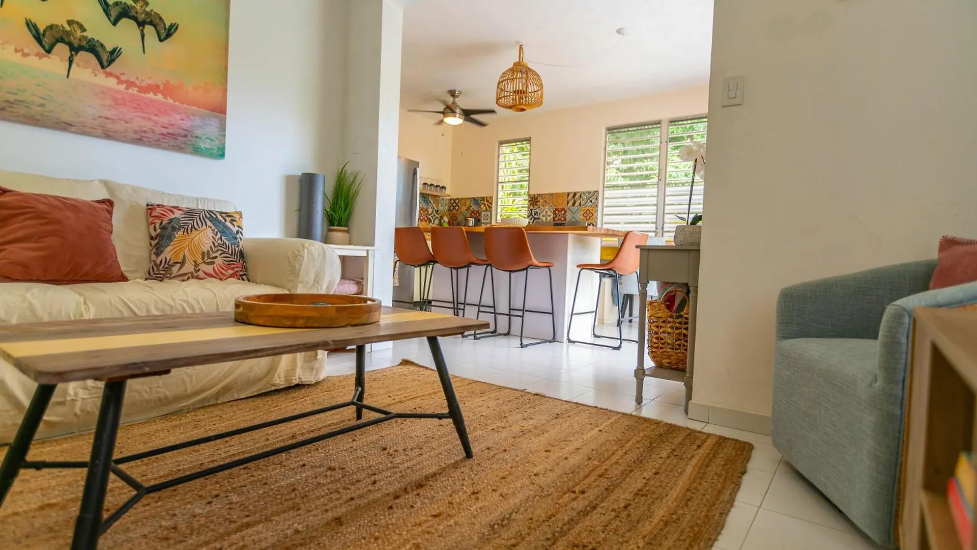 3 Bedroom Retreat In Rincon Casa Pina Suave, Rustic With Yard & Patio Portoryko